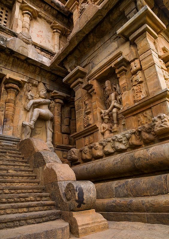 Well-Carved Temple Steps