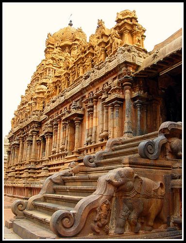 Beautiful Side View of Big Temple